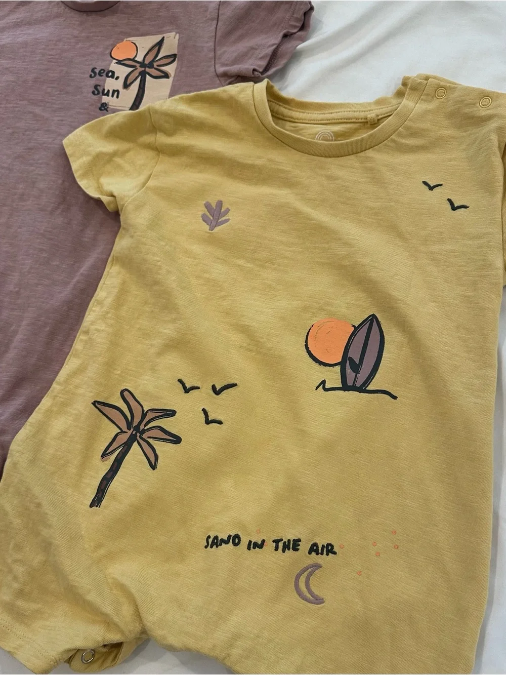 NEXT baby Short-Sleeve Rompers 3 Pack